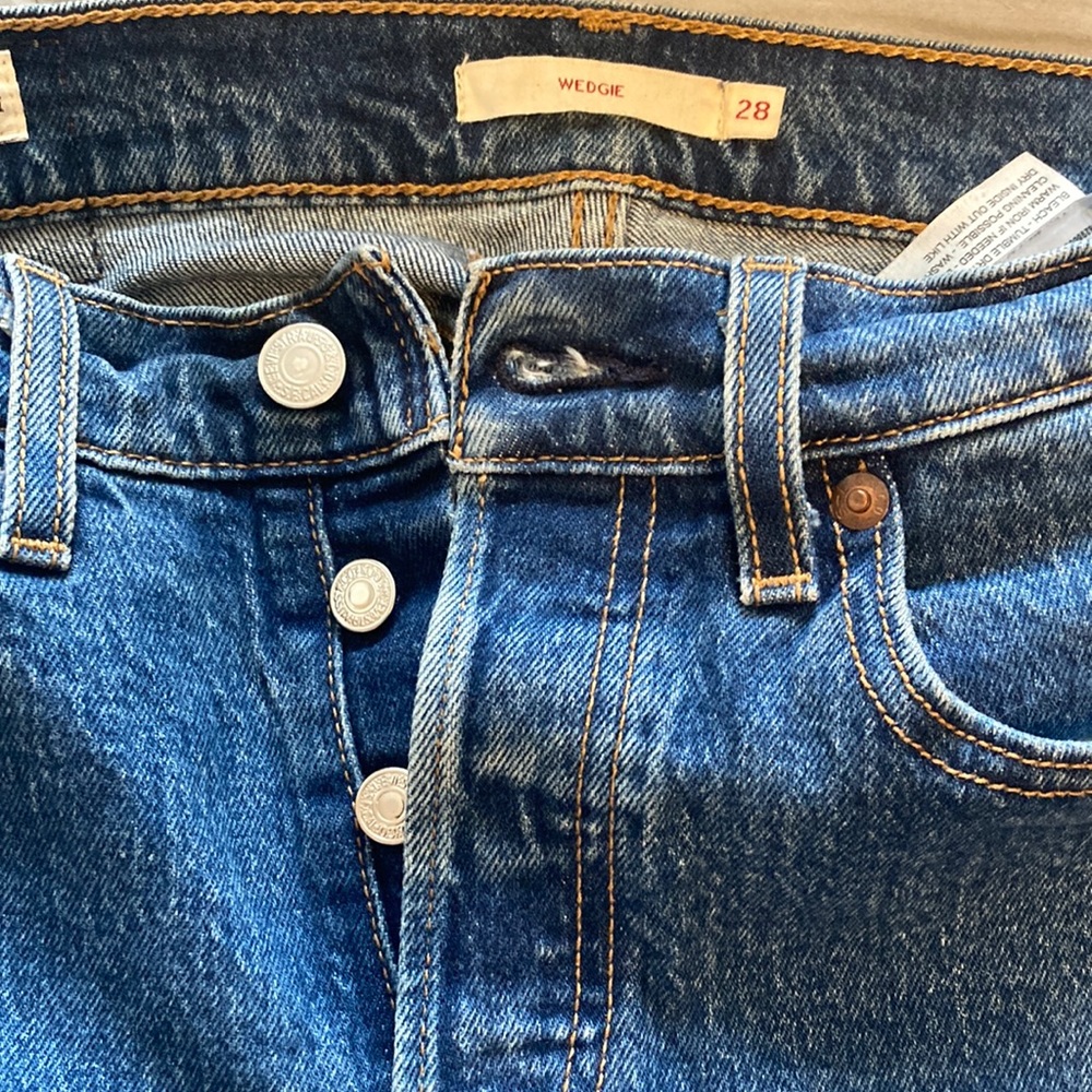 Levi Wedgie Jeans